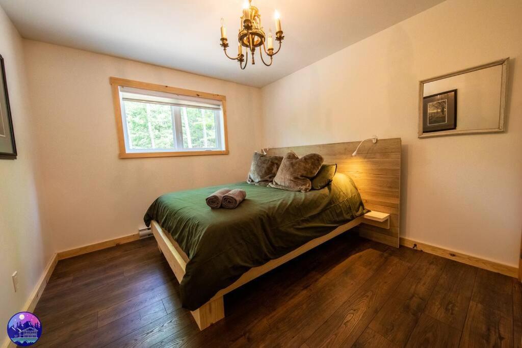 Chalet Deschamps- Spa- Chien Accepte- Nature- Estrie Mansonville Exteriér fotografie